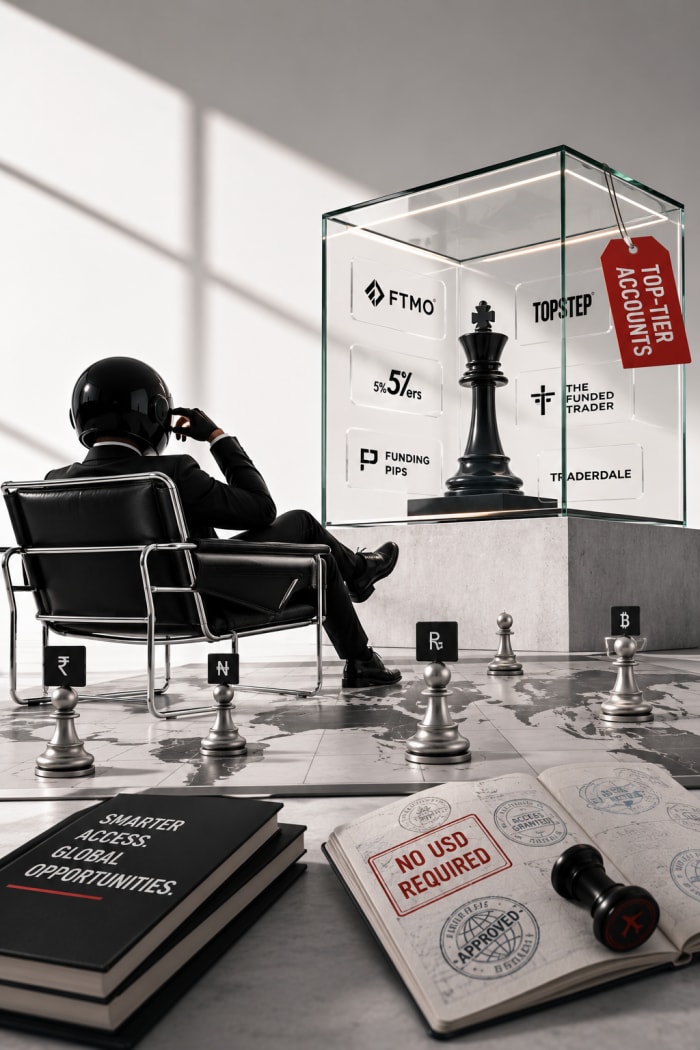 How to Access Top-Tier Prop Firm Accounts Without Paying in USD