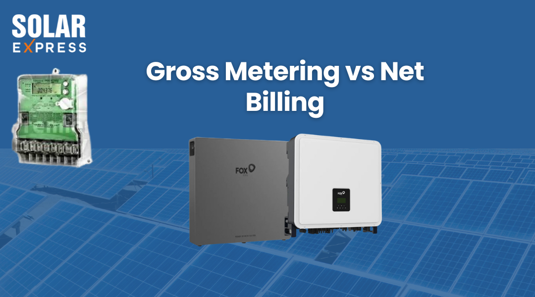 Gross Metering vs Net Billing