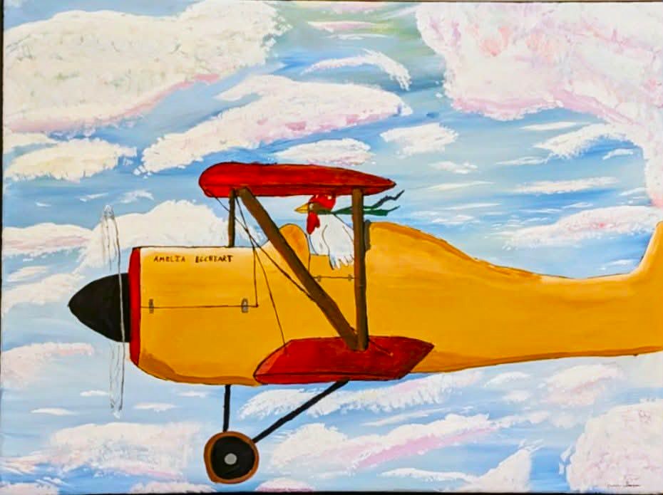 Amelia Eggheart by Canadian artist Mark Thompson