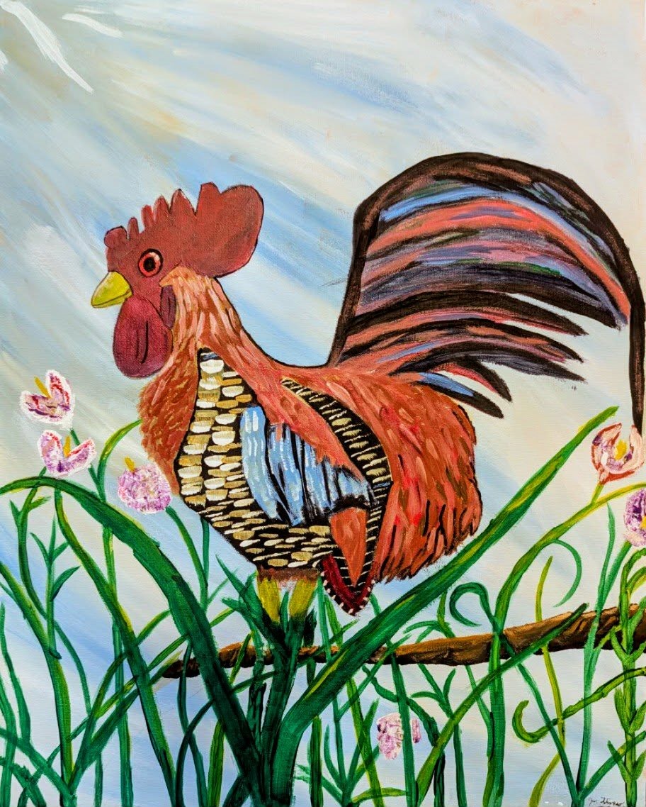 Reggie Rooster by Canadian artist Mark Thompson