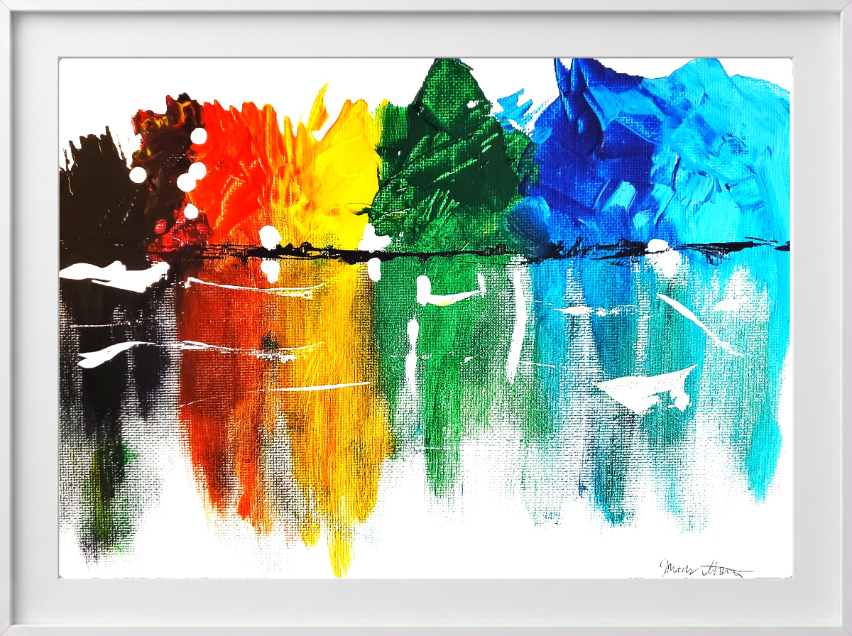 Where the Colours Fall by Canadian artist Mark Thompson