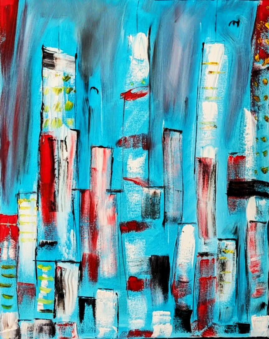 City of Ice and Snow by Canadian artist Mark Thompson