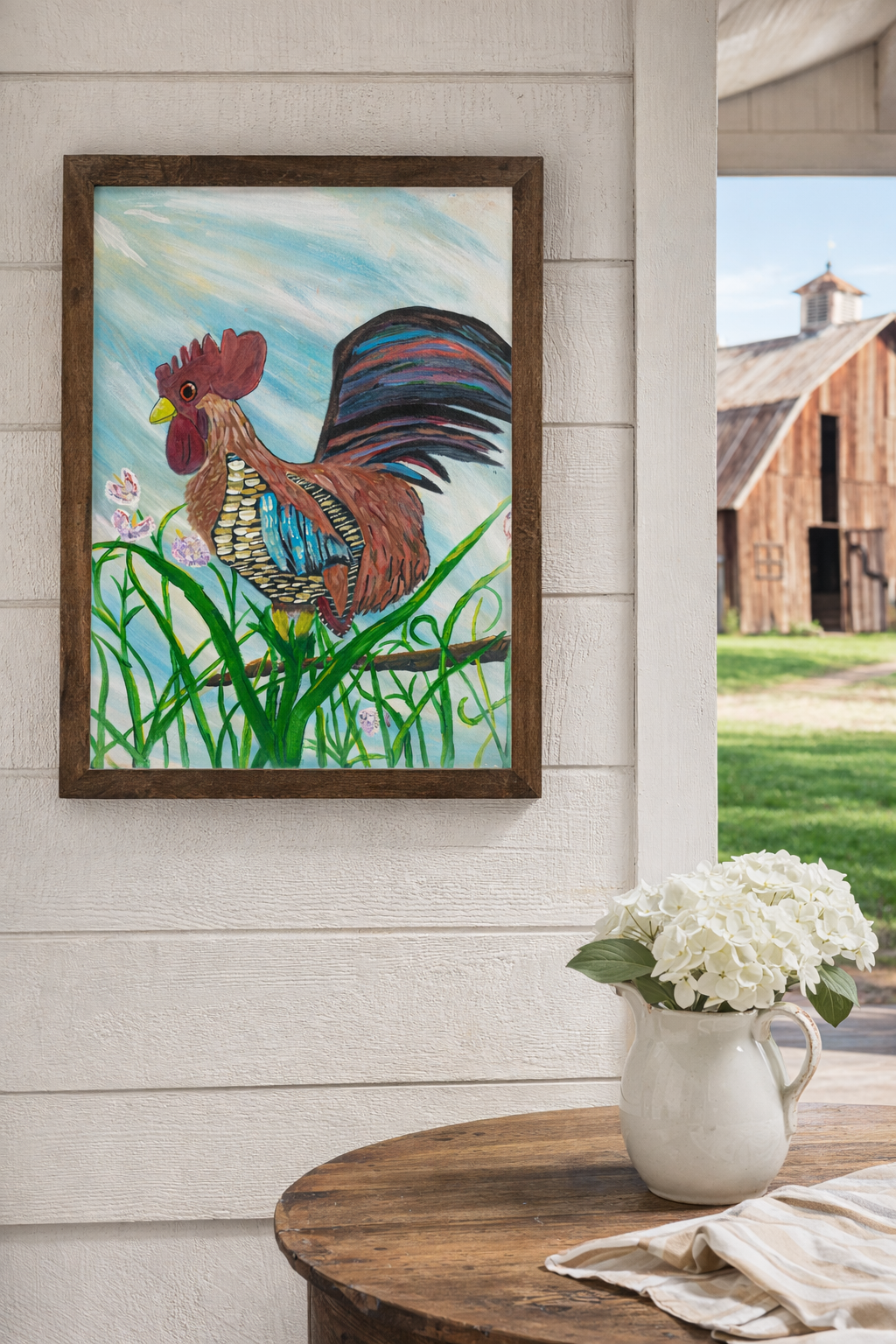Reggie Rooster by Canadian artist Mark Thompson