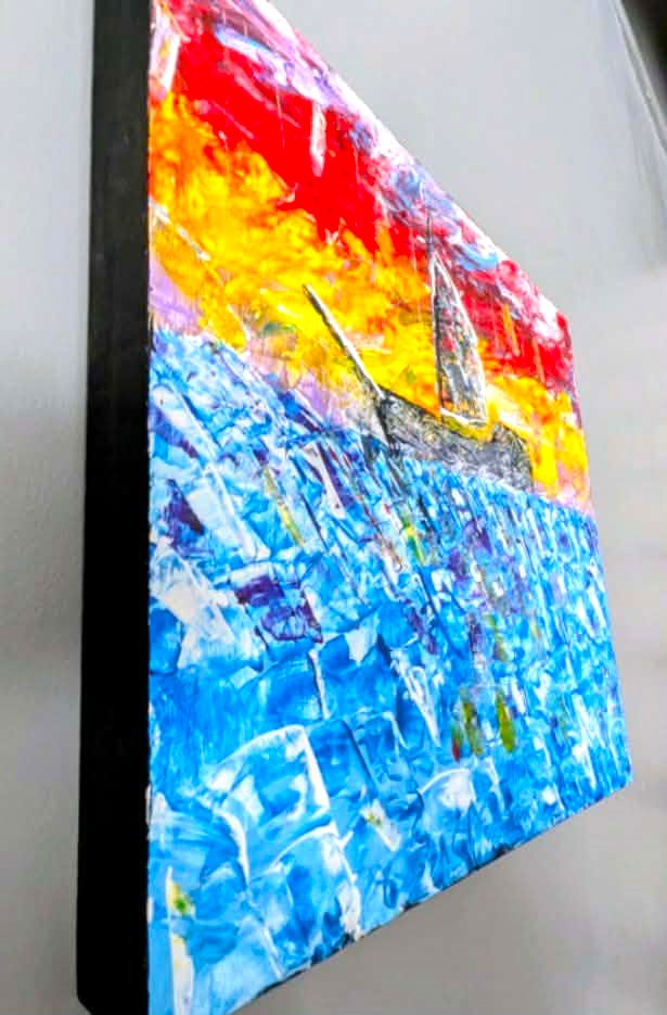Sailing for the Dawn by Canadian artist Mark Thompson