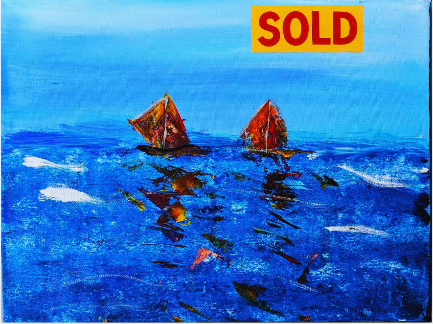 Chasing the Horizon by Canadian artist Mark Thompson