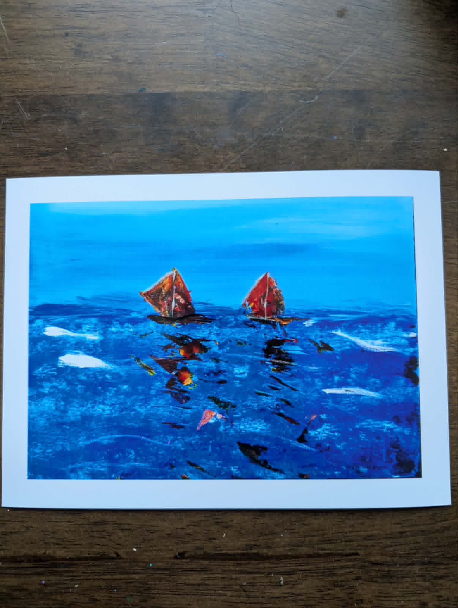 Chasing the Horizon by Canadian artist Mark Thompson
