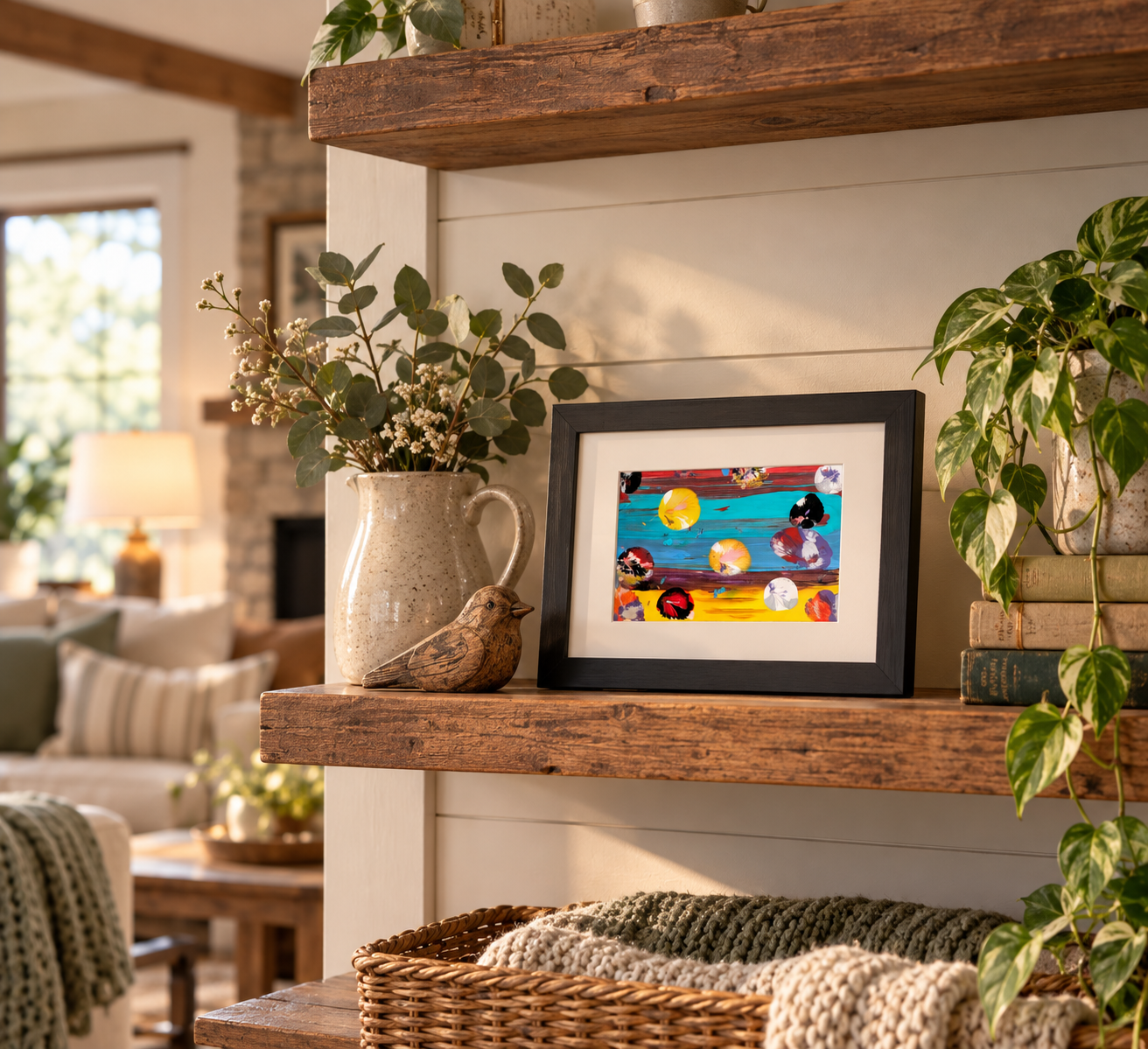 Release 1 | Abstract Acrylic by Canadian artist Mark Thompson