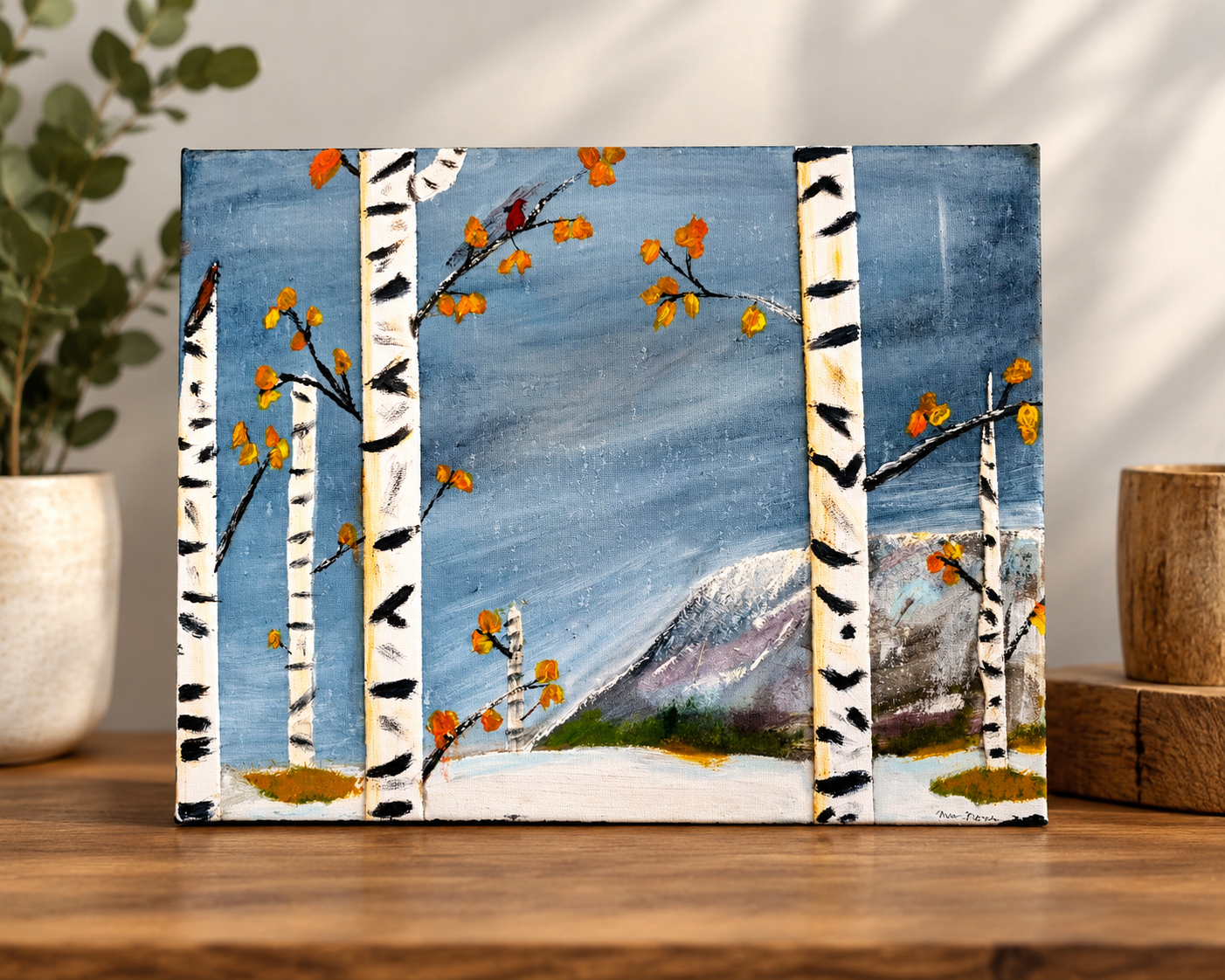 Whispers of Autumn by Canadian artist Mark Thompson