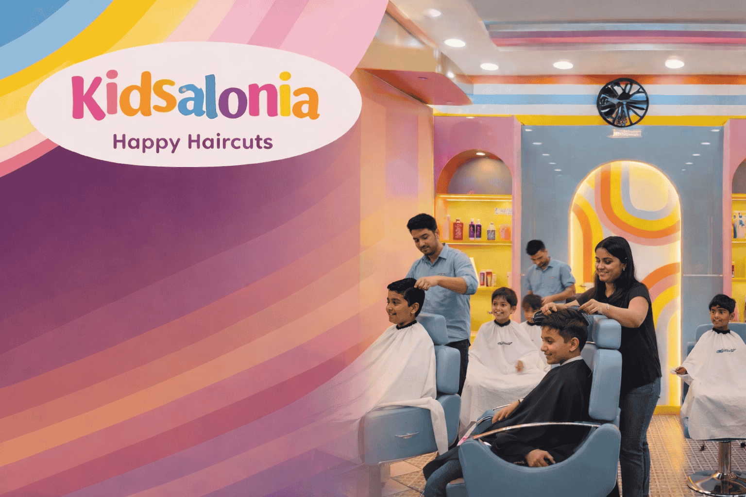 Why KidSalonia Is More Than a Kids Salon It’s a Comfort Zone for Children