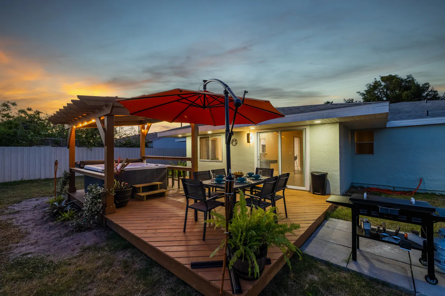 Palm Paradise | Hot Tub Haven view 5