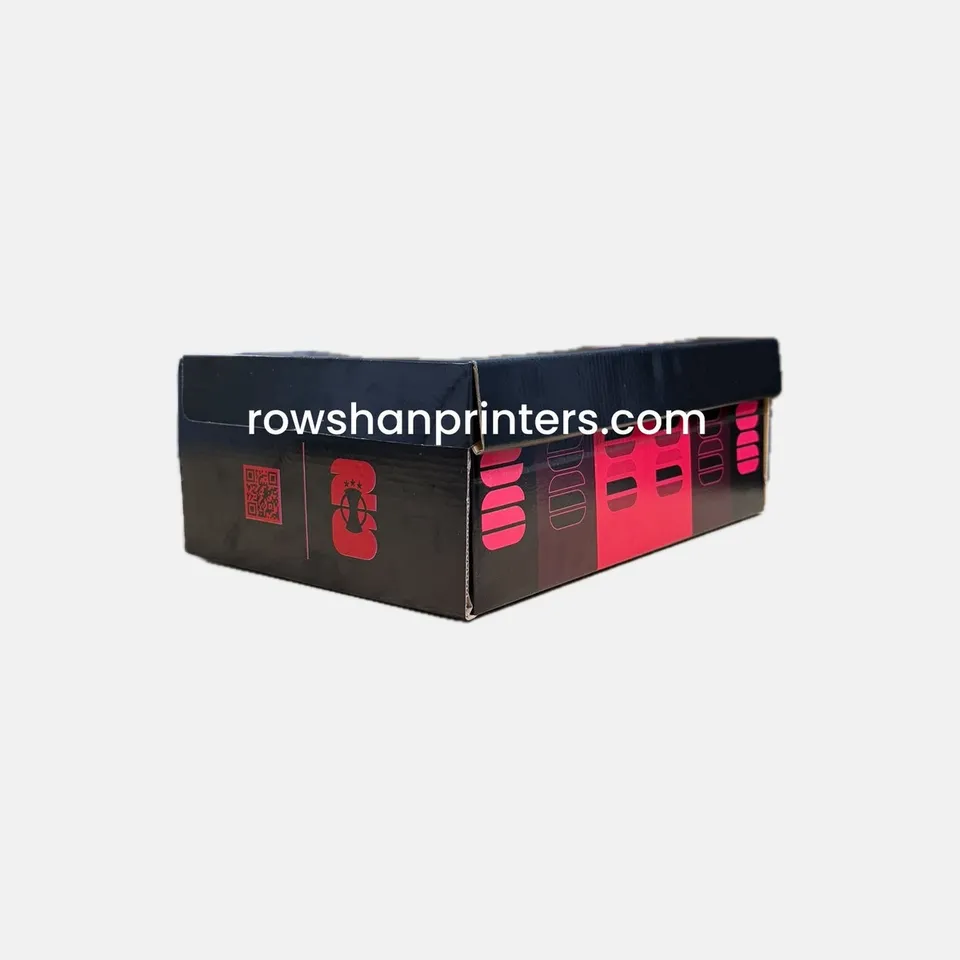 ১২ x ৮ x ৪.৫ কাস্টম শু বক্স — ছবি ৩