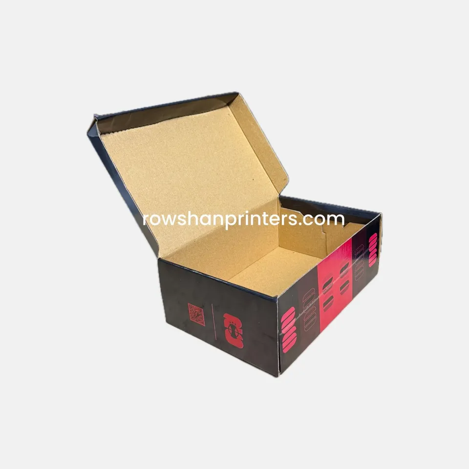 ১২ x ৮ x ৪.৫ কাস্টম শু বক্স — ছবি ৪