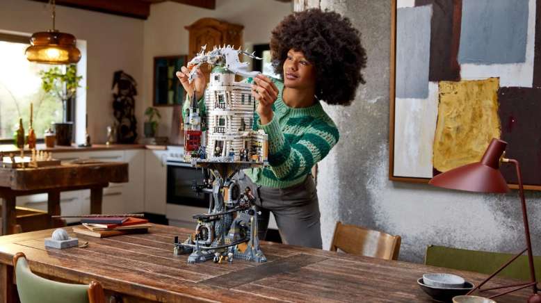 Get a Piece of the Magical World with New LEGO Harry Potter Gringotts Wizarding Bank Image