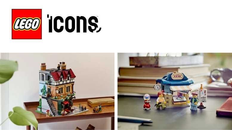 LEGO Icons 10350 Tudor Corner | A Historic Addition to the LEGO Modular Collection with the NEW Tudor Corner Image