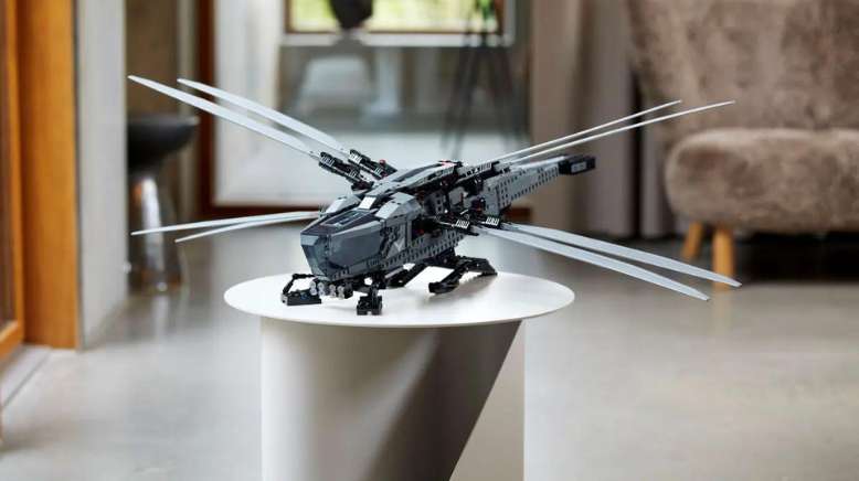 10327 NEW LEGO Icons Dune Atreides Royal Ornithopter | Get Ready to Take Flight Over Arakkis with the New LEGO Dune Ornithopter Image