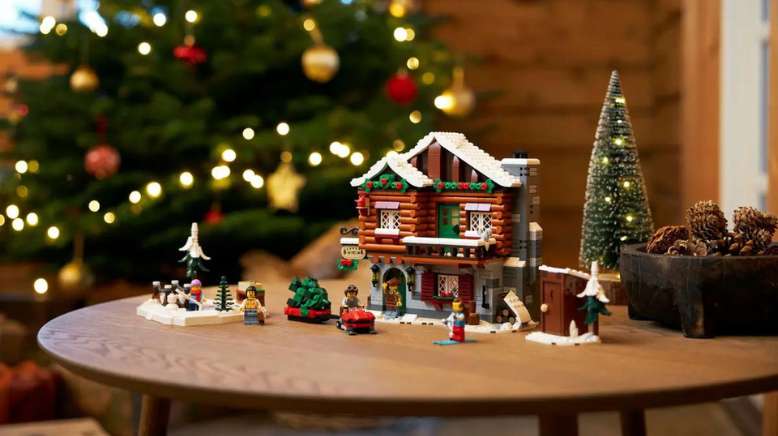 10325 LEGO Icons Alpine Lodge | Embark on a Winter Adventure at the New LEGO 10325 Icons Alpine Lodge! Image