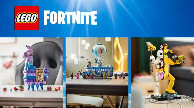 LEGO Fortnite – Theme launch 4 new sets released 1st October 2024 | Level Up Your Playtime with New LEGO Fortnite Sets! Image