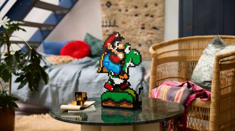 71438 LEGO Super Mario Super Mario World: Mario & Yoshi | Relive the Nostalgia with LEGO Super Mario World: Mario & Yoshi (71438) – A Must-Have Model for Fans Image