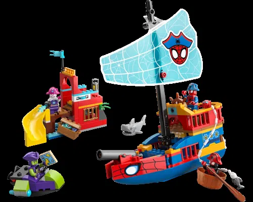 Team Spidey Pirate Ship Image