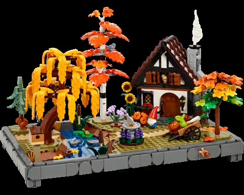Autumn Cottage Garden Image