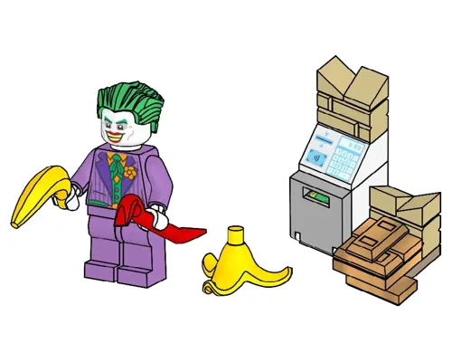 The Joker and Cash Machine The Joker and Cash Machine Image