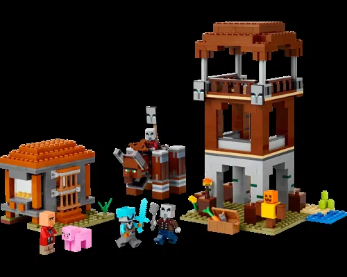 The Pillager Outpost and Ravager The Pillager Outpost and Ravager Image