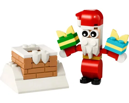 Christmas Chimney Fun with Santa Christmas Chimney Fun with Santa Image