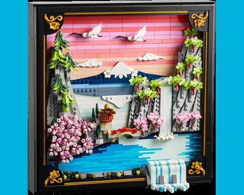 Japanese Cherry Blossom Landscape Image