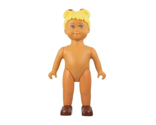 Duplo Figure Doll, Anna Large, Reddish Brown Shoes, without Clothes (6078085) Image