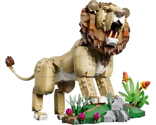 Wild Animals: Majestic Lion Image