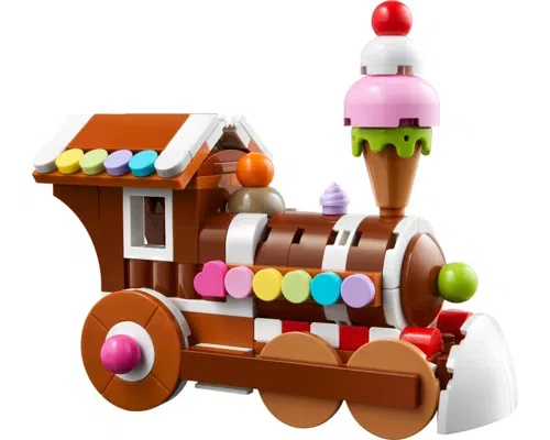 Celebration Series: Gingerbread Train Ornament Image