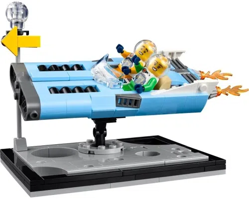 Flying Moon Car Image