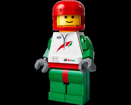 Up-Scaled Racing Driver Minifigure Up-Scaled Racing Driver Minifigure Image