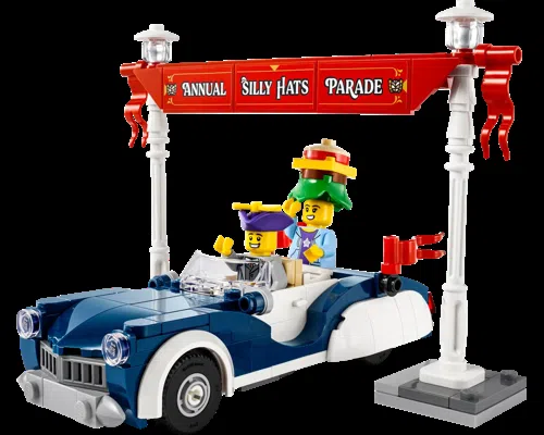 Vintage Parade Car Image
