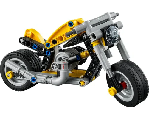 Yellow Motorcycle Image