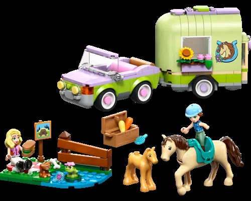 Horse & Baby Foal Trailer Image