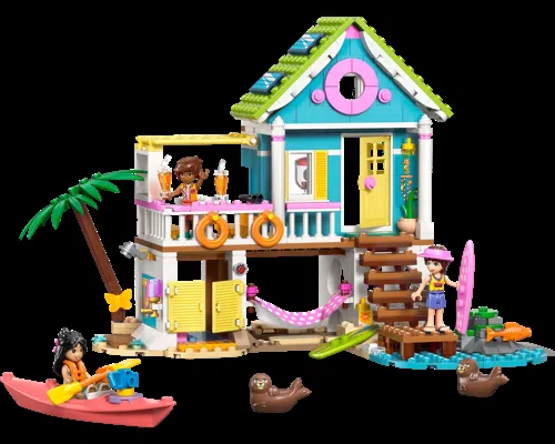 Beach House with Seals Image