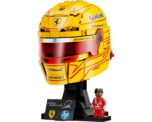 Scuderia Ferrari HP Lewis Hamilton Helmet Image