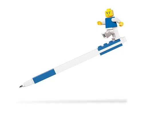 Pen Pal Gel Pen with Minifigure – Blue Pen Pal Gel Pen with Minifigure – Blue Image