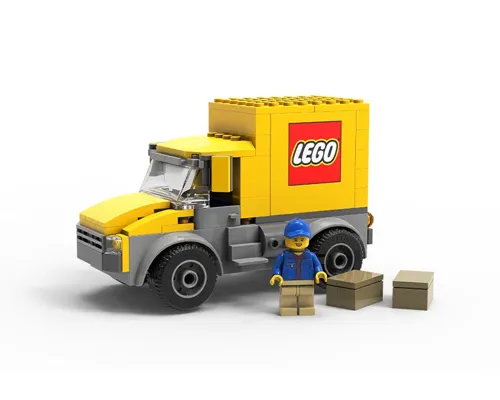 LEGO Delivery Truck Image