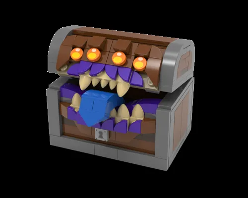 Dungeons & Dragons Mimic Dice Box Image