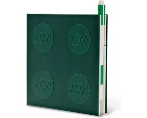Locking Notebook with Gel Pen – Green Image