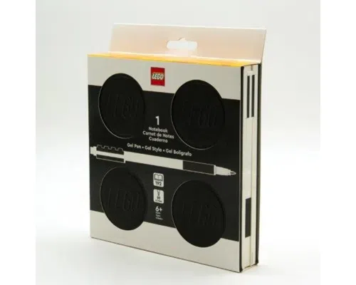 Locking Notebook with Gel Pen – Black Locking Notebook with Gel Pen – Black Image