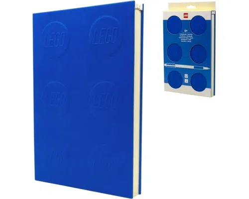 Locking Notebook with Gel Pen – 2x3 Blue Image