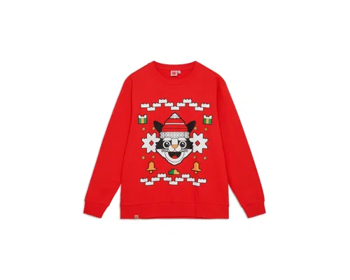 Adults Christmas Sweatshirt Red Image