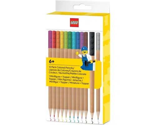 Coloured Pencils with Topper Image