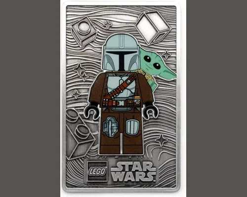The Mandalorian and Grogu Metal Card Image