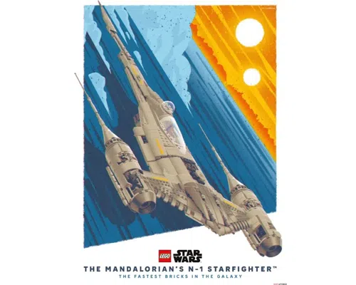 The Mandalorian's N-1 Starfighter Poster Image