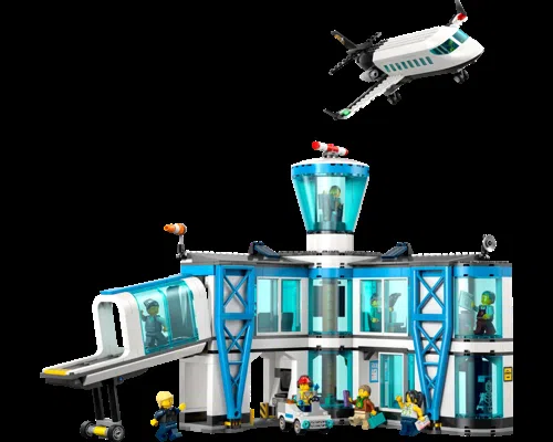 Airport with Airplane Image