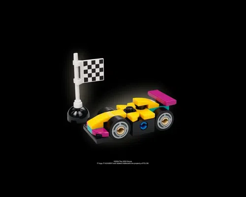 F1 ACADEMY LEGO Race Car Image